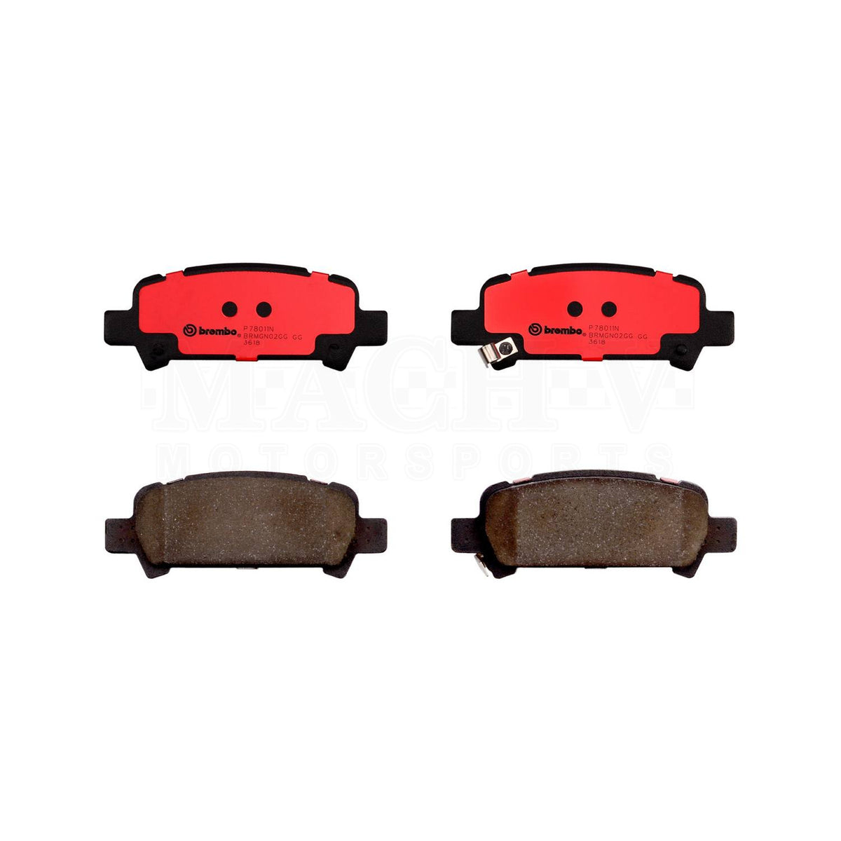 Brembo Ceramic Brake Pads 2002-2005 WRX