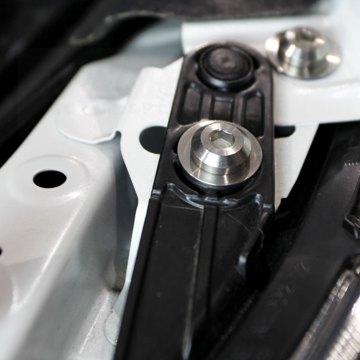 Titanium Dress-Up Bolts Polished