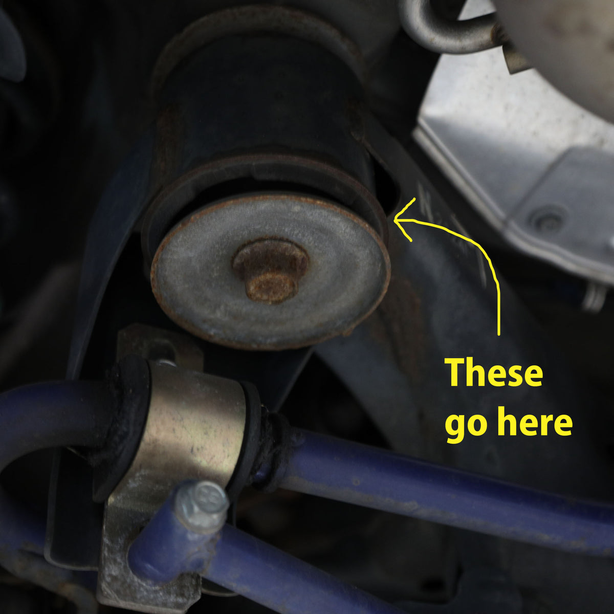 Powerflex Rear Subframe Rear Bushings 2008-2014 WRX/STI