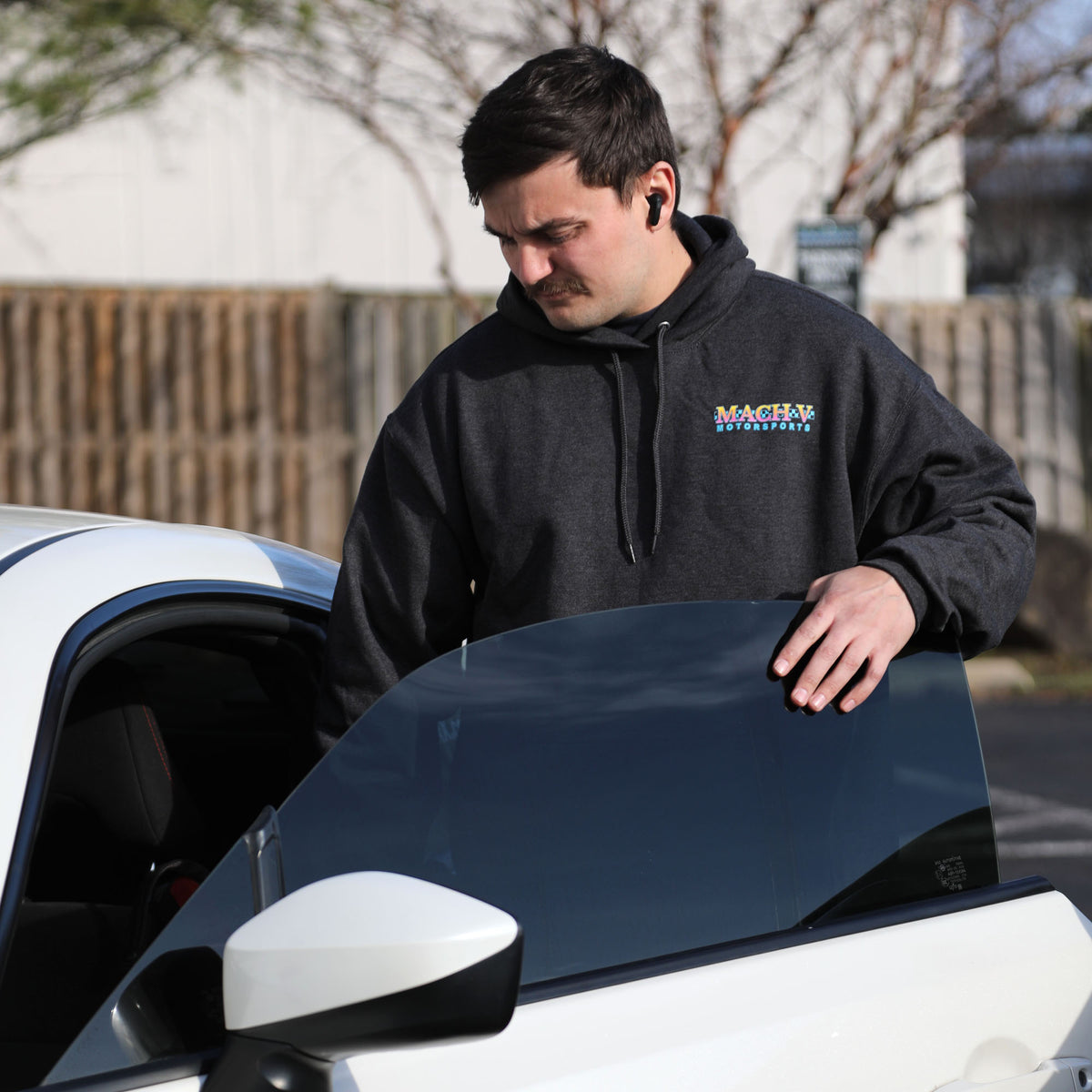 Mach V Retrowave Hoodie