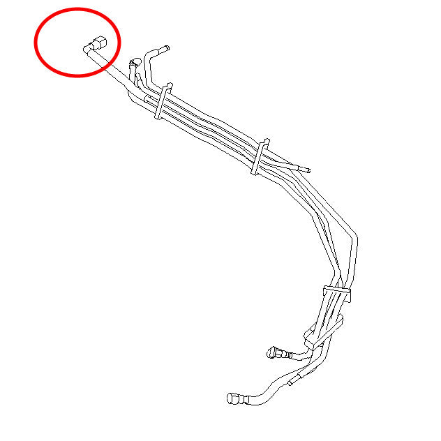 Subaru Fuel Tank Breather Line 2002-2007 WRX/2004-2007 STI
