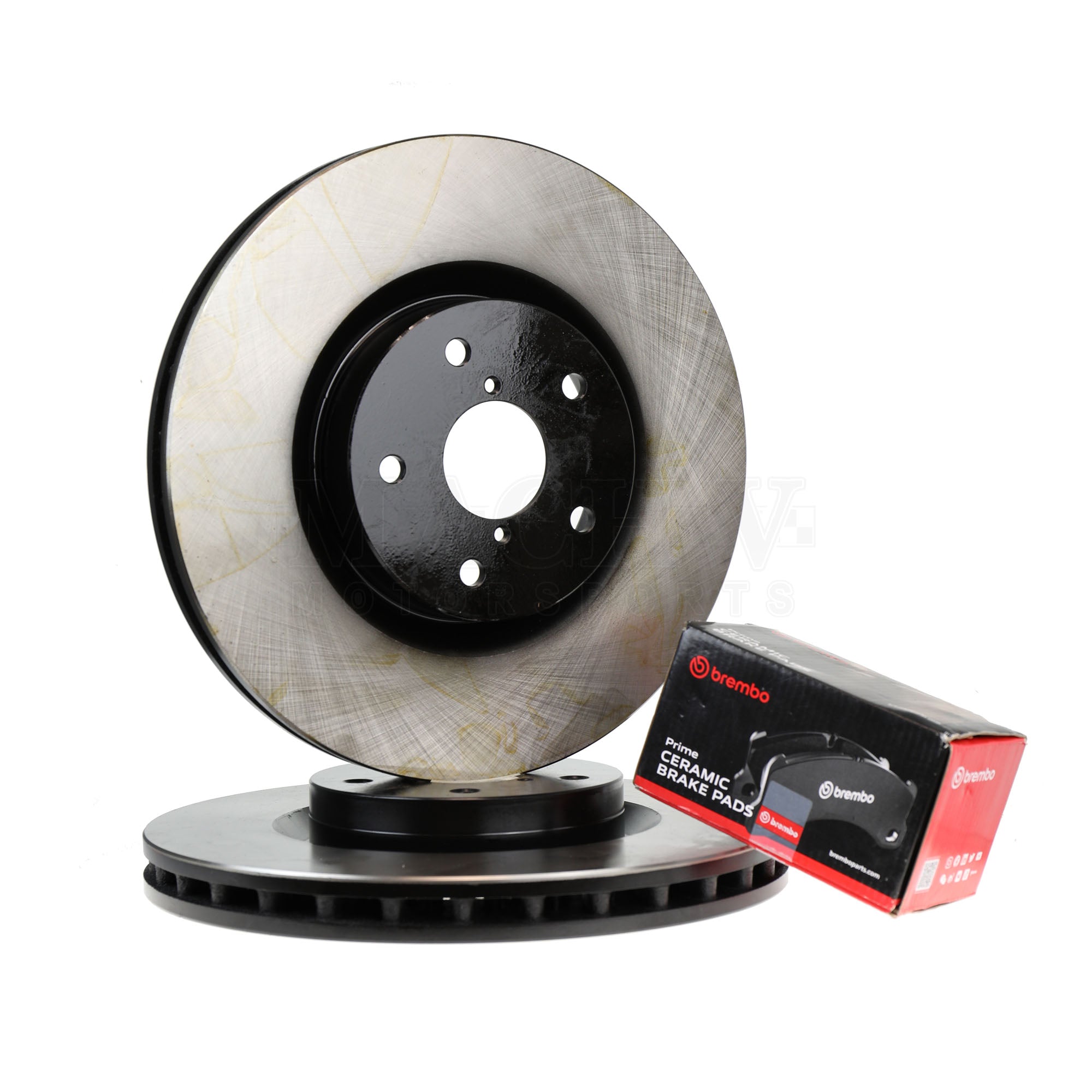 Brake Pad/Rotor Kit 2002 WRX Front Basic