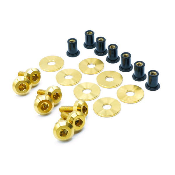 Dress up Bolts Titanium Hardware Plastic Clip Delete 2013-2020 BRZ/GT86/FR-S