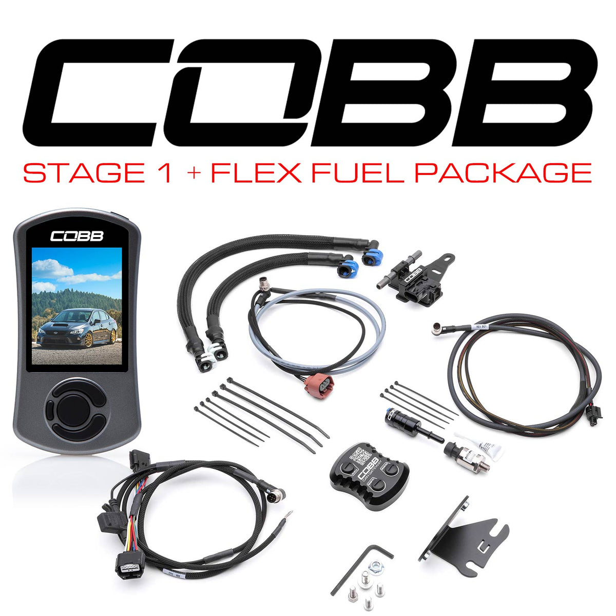 Cobb Stage 1+ CAN Flex Fuel Power Package WRX 6MT 2018-2021 WRX