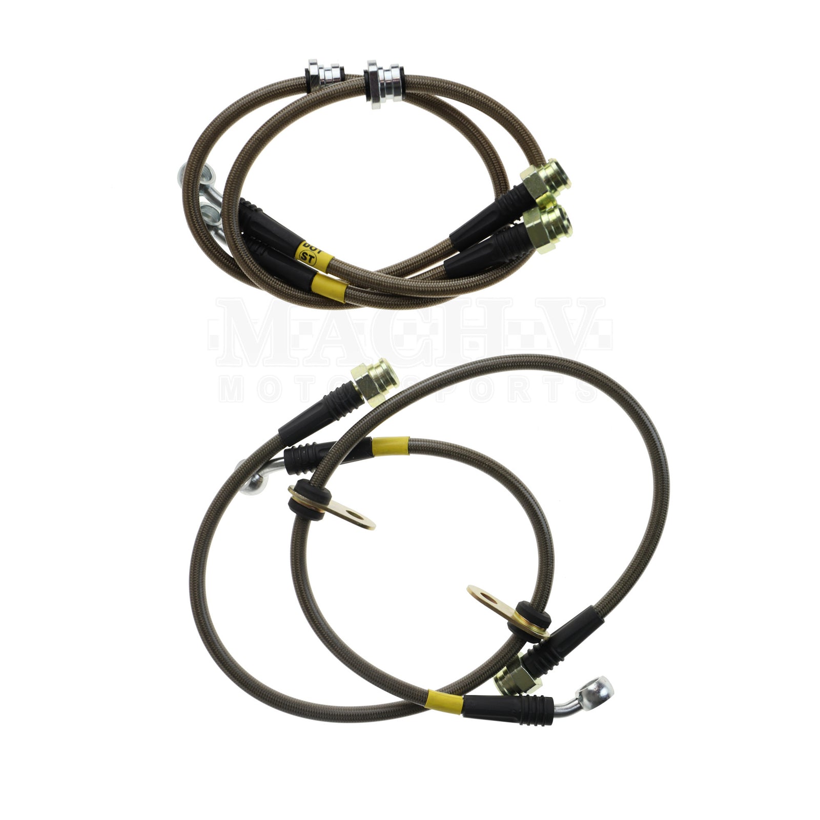 StopTech Stainless Steel Brake Lines for 2004-2007 STI