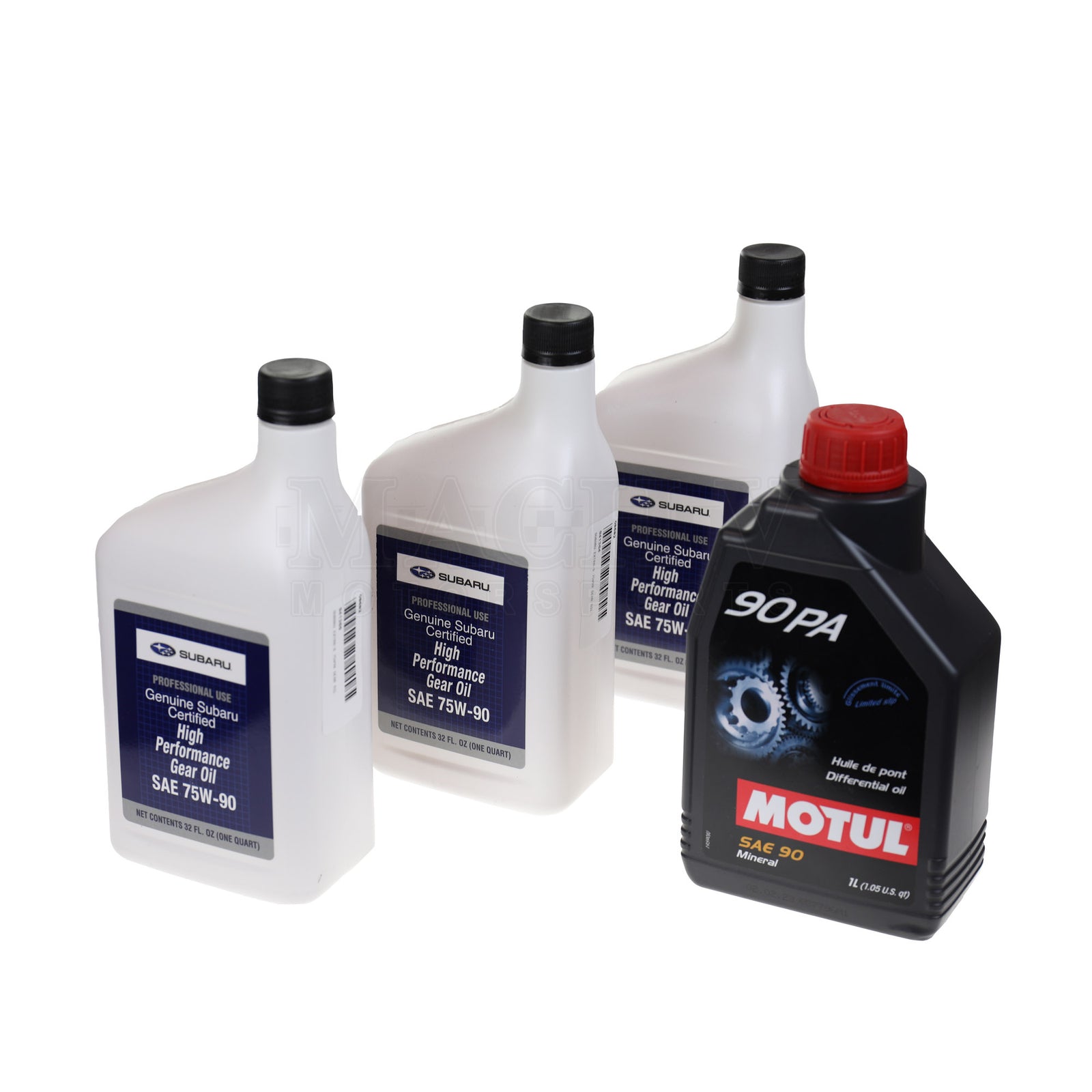 Motul/Subaru 5-Speed Extra-S Transmission Fluid Service Kit