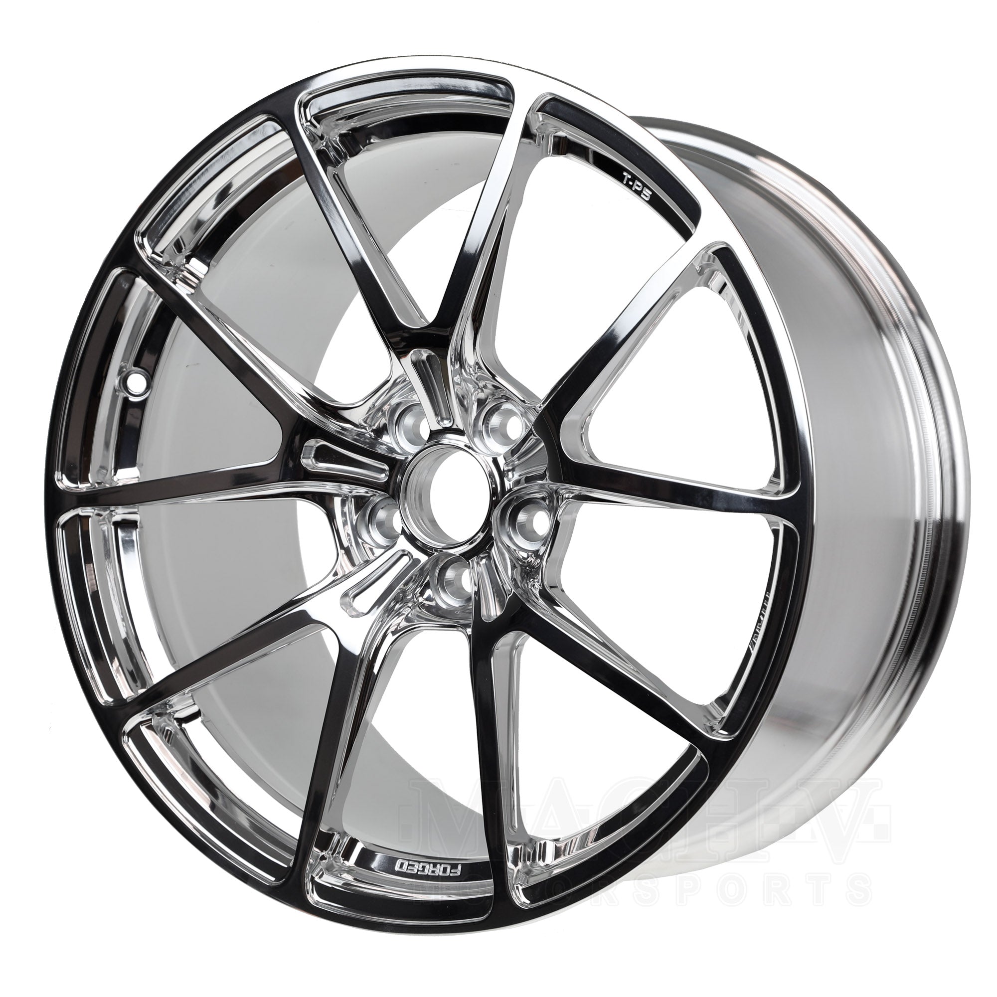 Titan-7 T-P5 Wheel 18x9.5" 5x100 Polished Clear