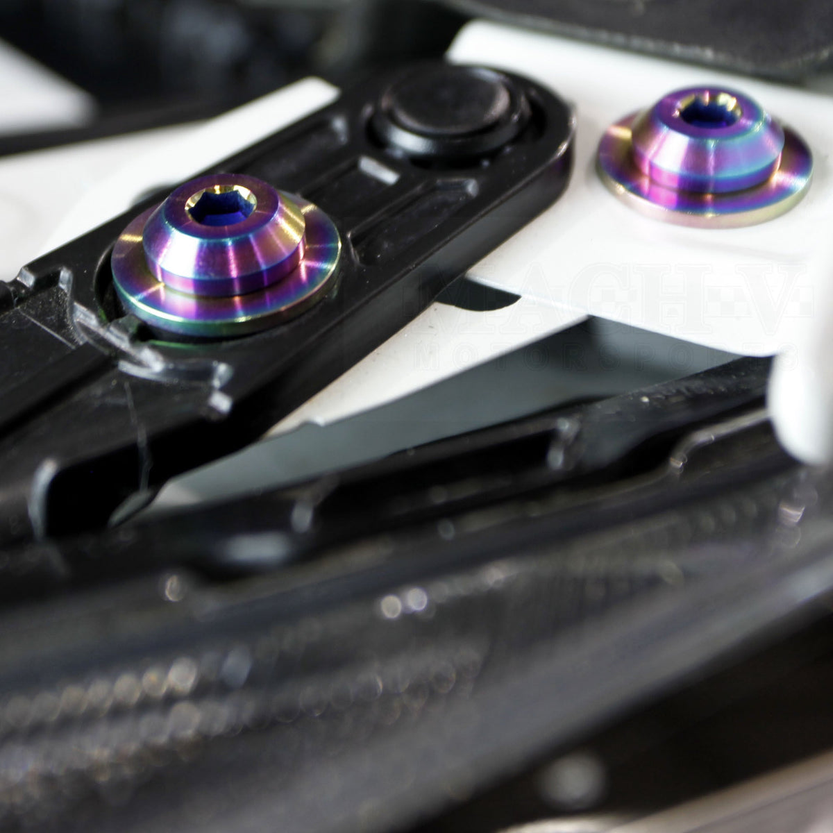 Titanium Dress-Up Bolts "True Burned"