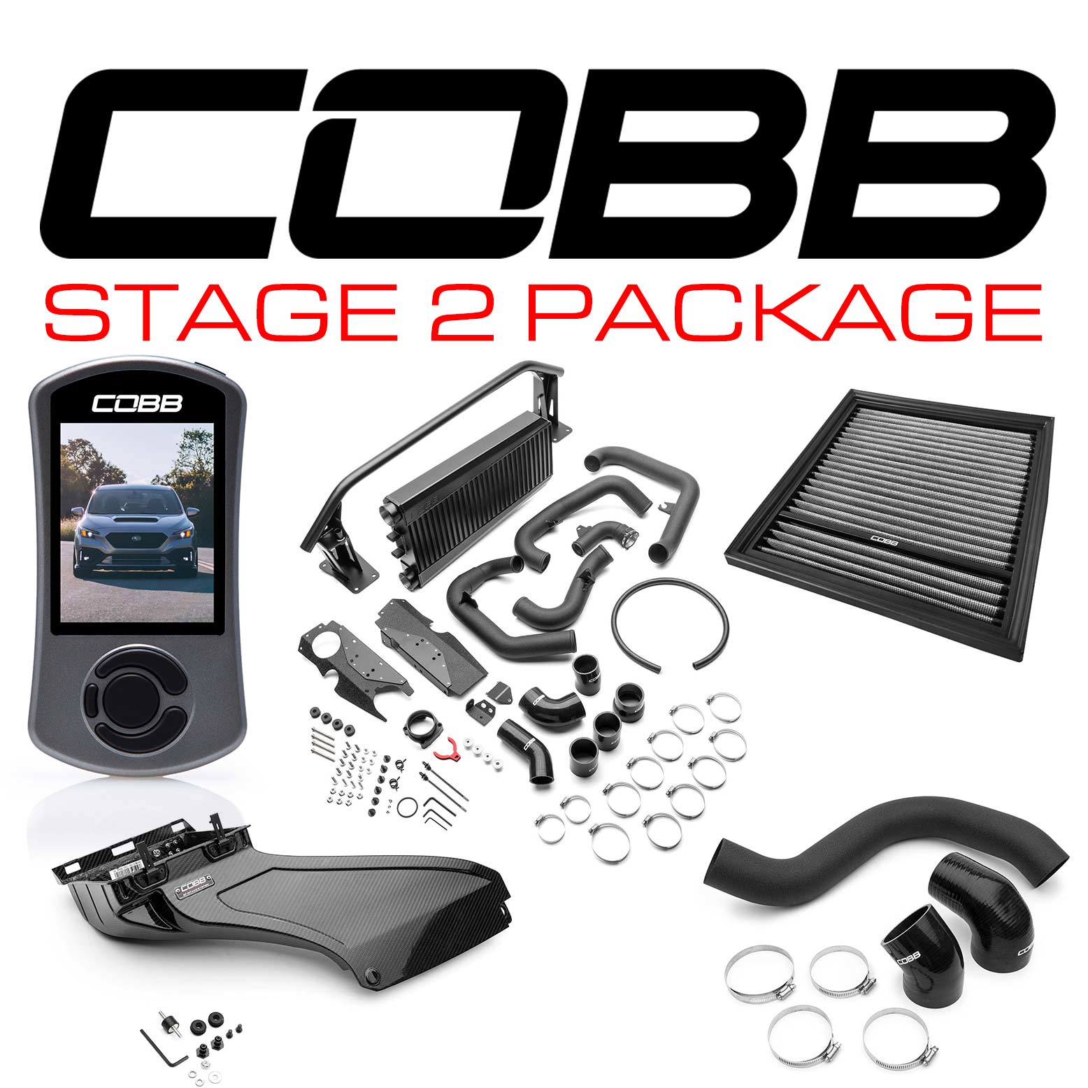 Cobb Stage 2 FMIC Power Package 2022+ WRX