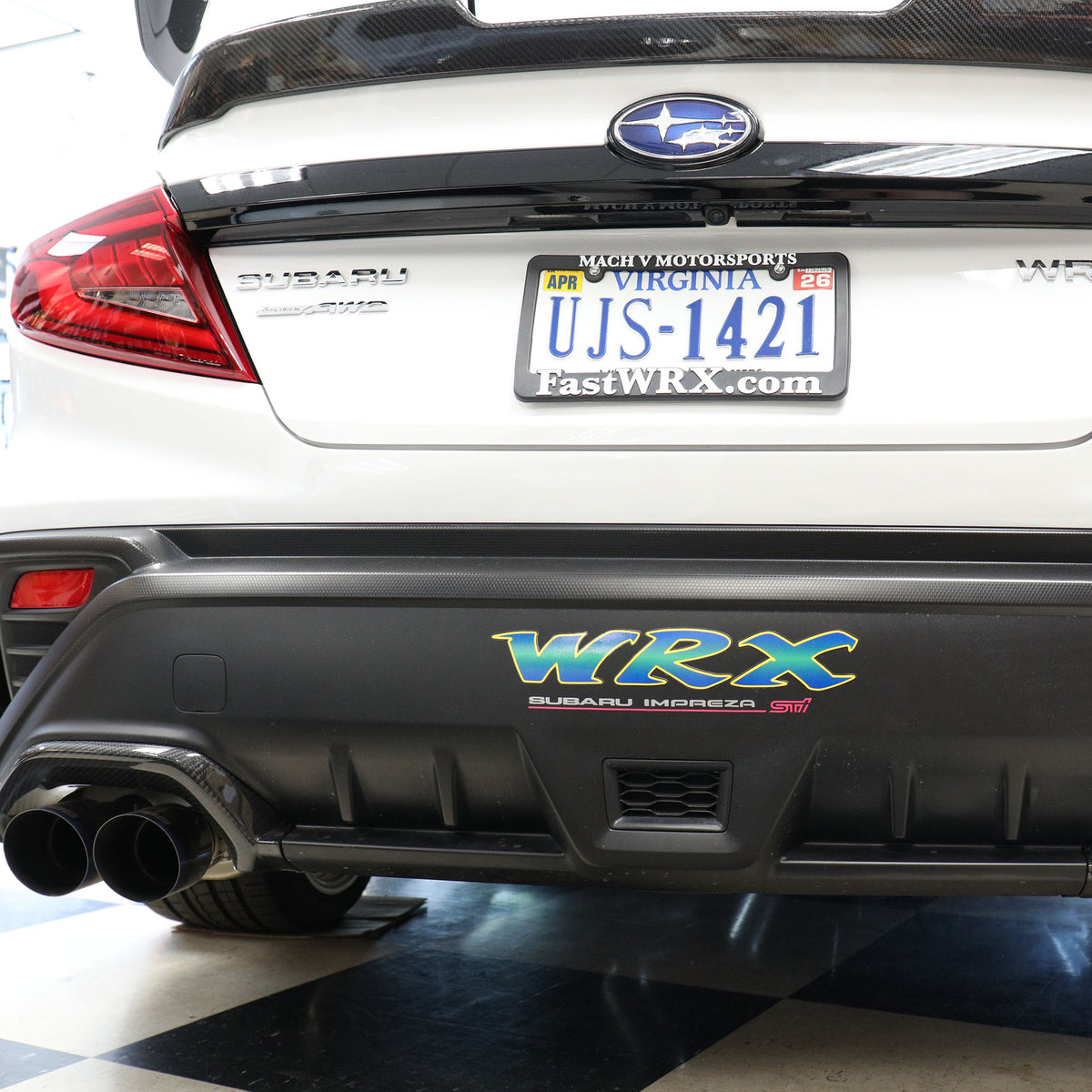 1990&#39;s Heritage Replica WRX Decals