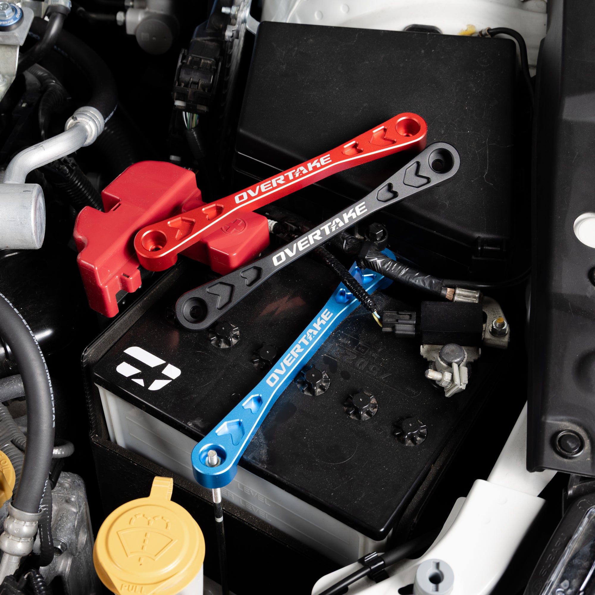 Overtake Battery Tie Down