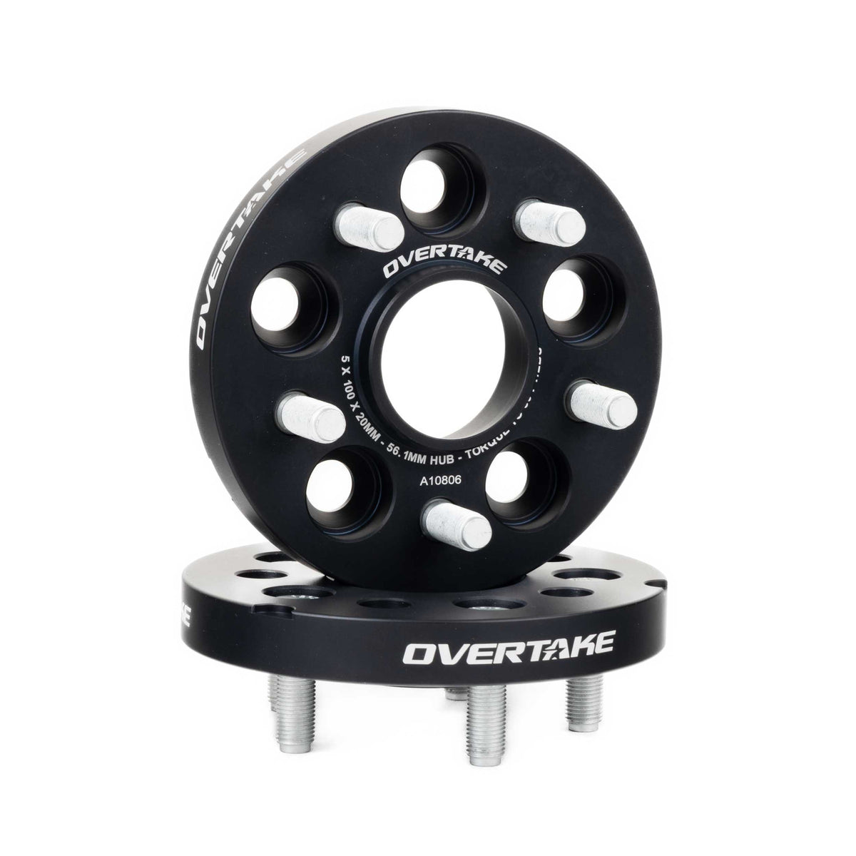 Overtake Bolt-On Wheel Spacers 5x100 20mm