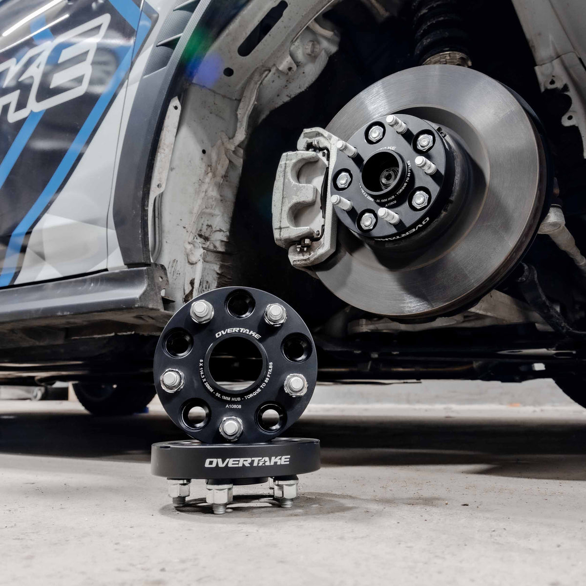 Overtake Bolt-On Wheel Spacers 5x100 20mm