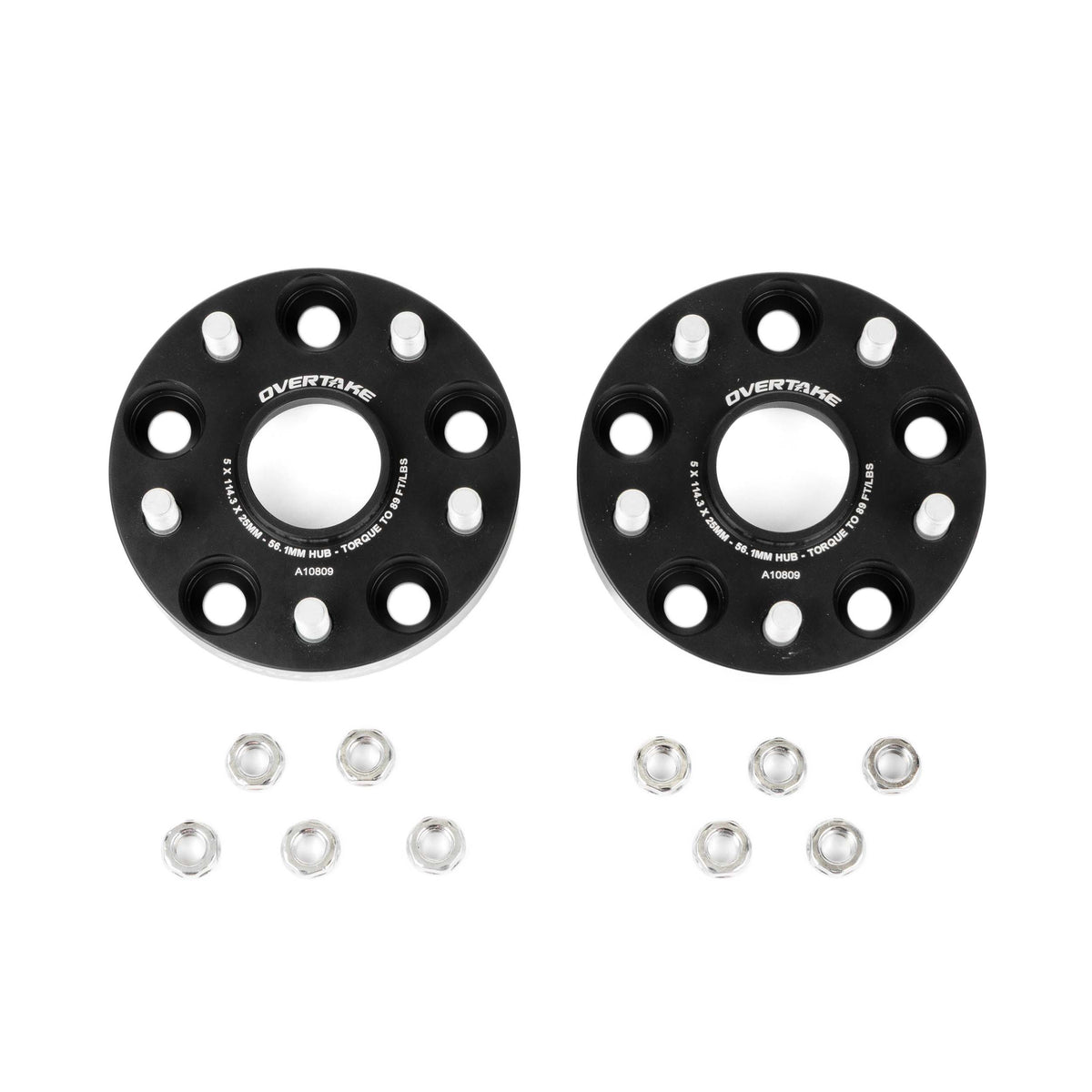 Overtake Bolt-On Wheel Spacers 5x114
