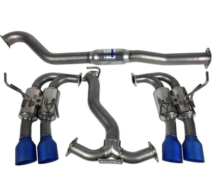 Invidia Gemini R400 Full Titanium Cat-Back Exhaust 2008-2014 WRX/2011-2014 STI Sedan
