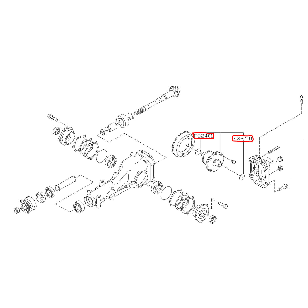 Subaru Rear Axle Circlip 2002-2007 WRX