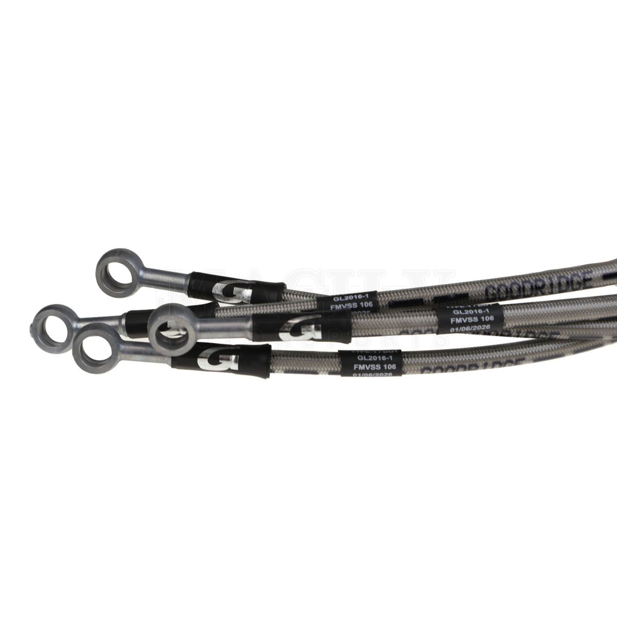 Goodridge Stainless Steel Brake Lines for 2008-2021 WRX/STI