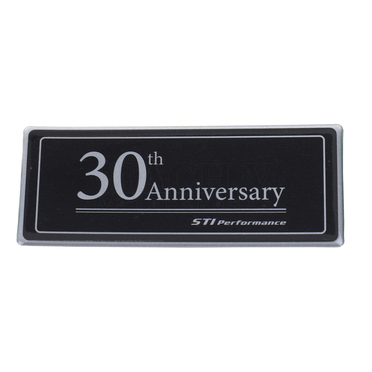Subaru STi Performance 30th Anniversary Badge