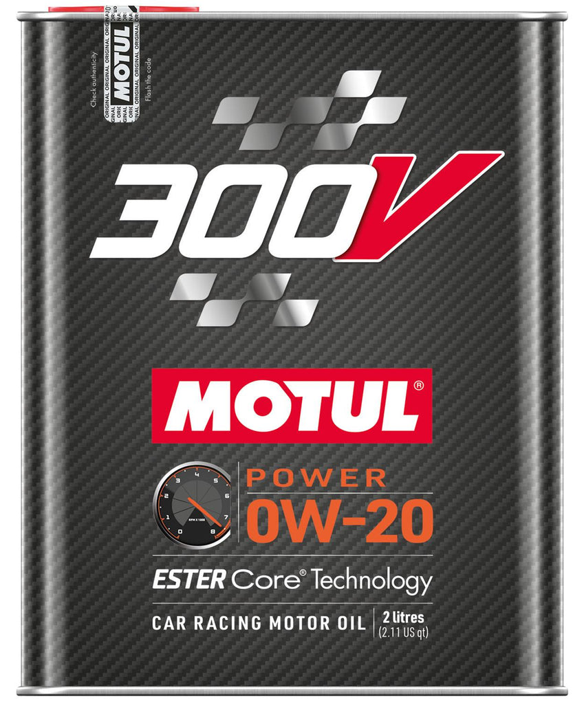 MOTUL 300V POWER 0W-20 2L 2缶セット Motul 300V Power 0W20 2L - FastWRX.com