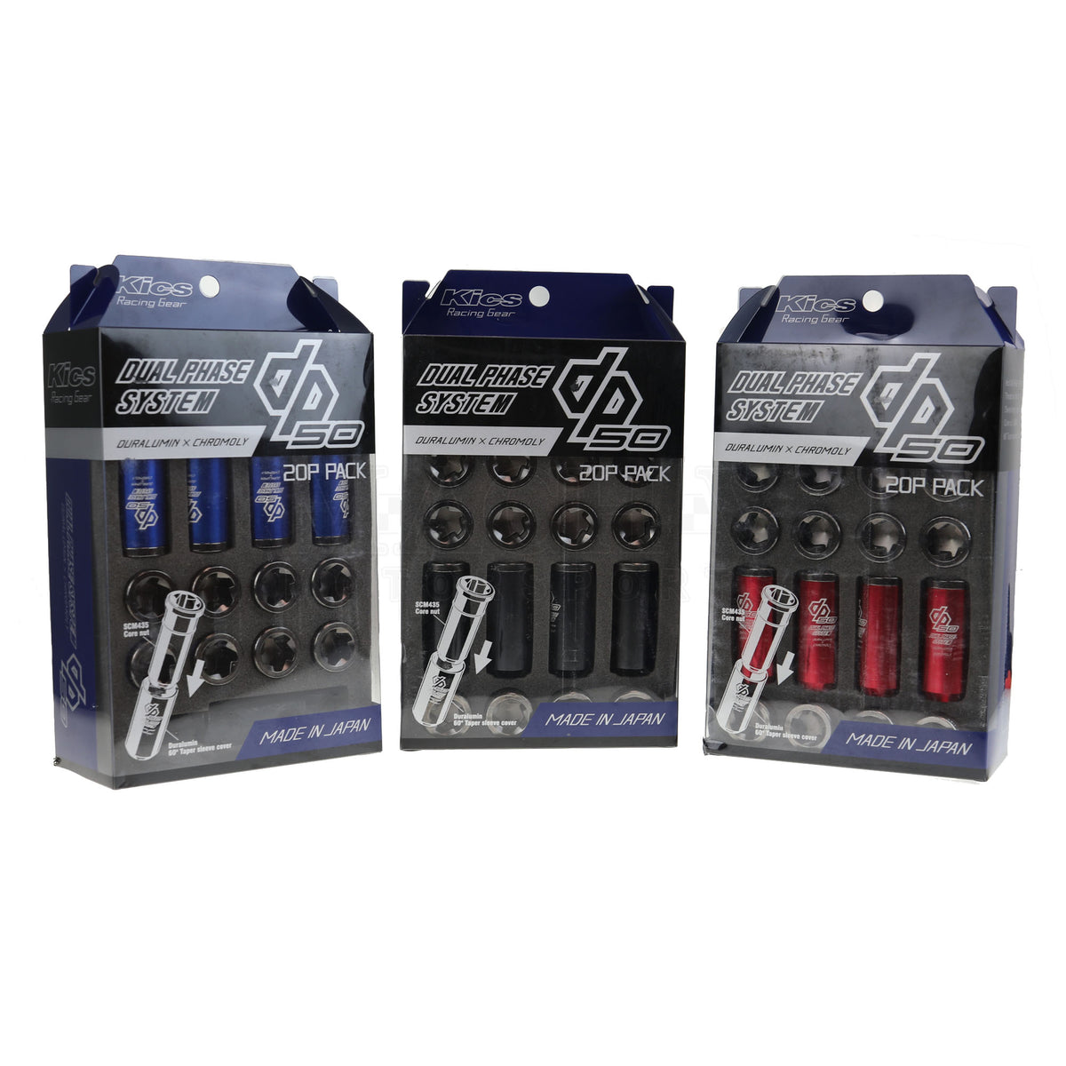 Kics Racing Dual Phase System DP50 Lug Nut Set