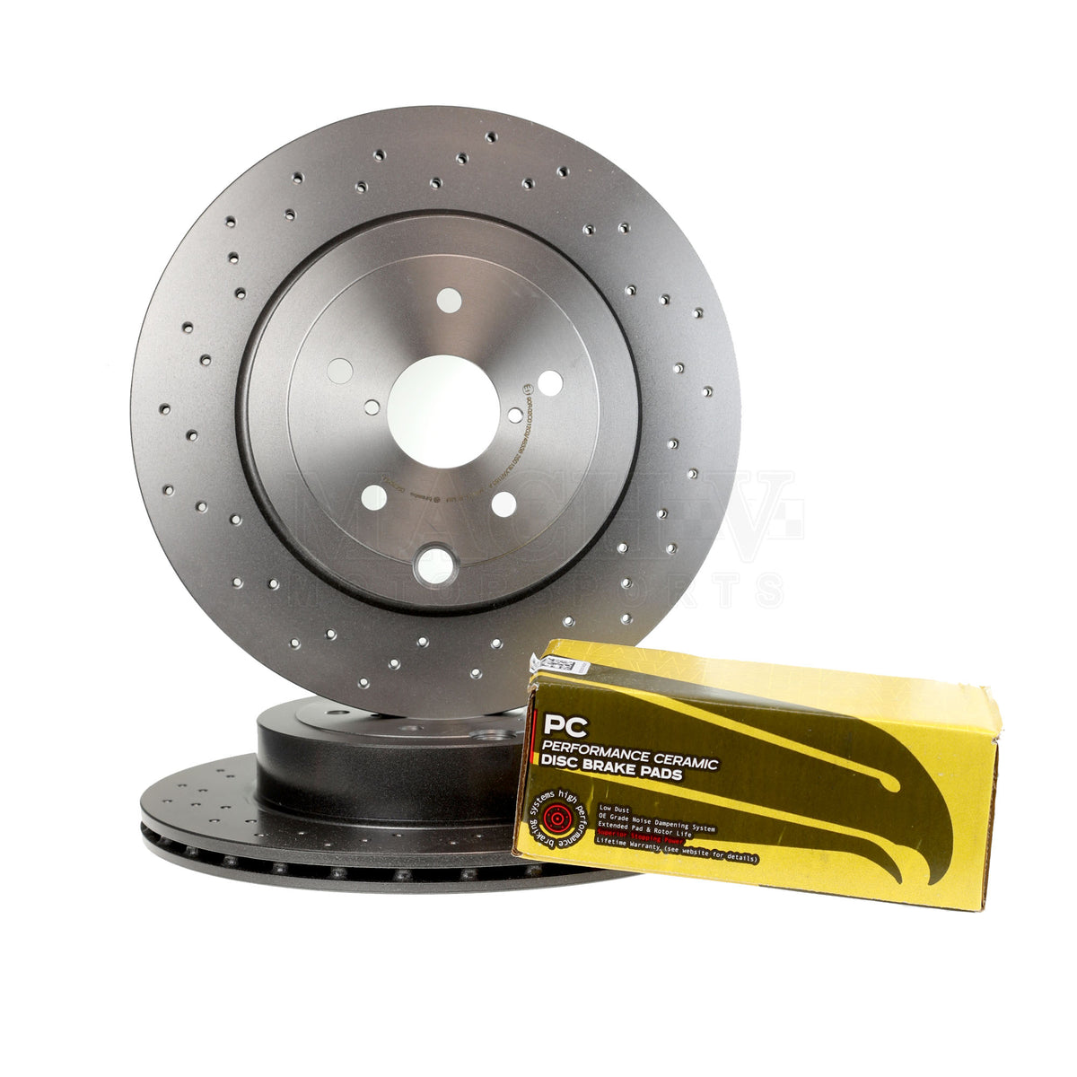 Front Brake Pad/Rotor Kit 2018-2021 STI