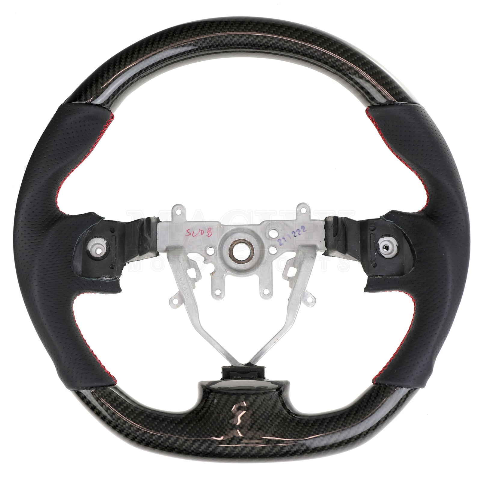 Carbon Fiber/Leather Steering Wheel 2008-2014 WRX/STI