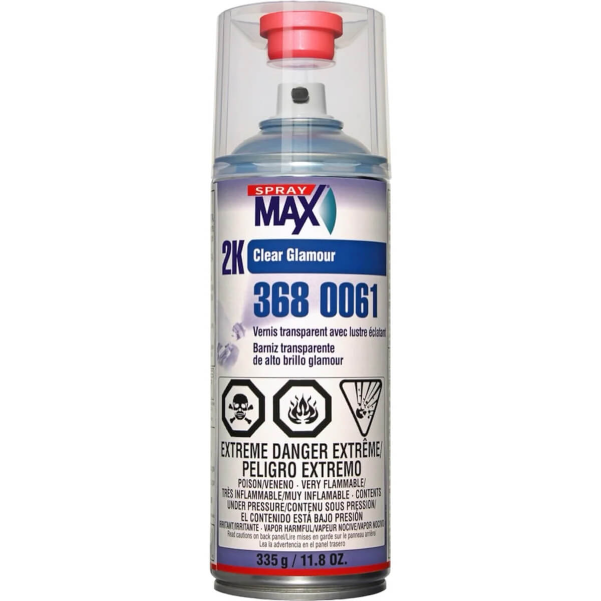 Overtake SprayMax 2K Clear Coat Paint