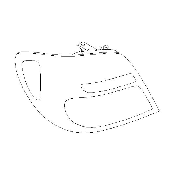 Subaru OEM Tail Lamps 2002-2003 WRX Wagon