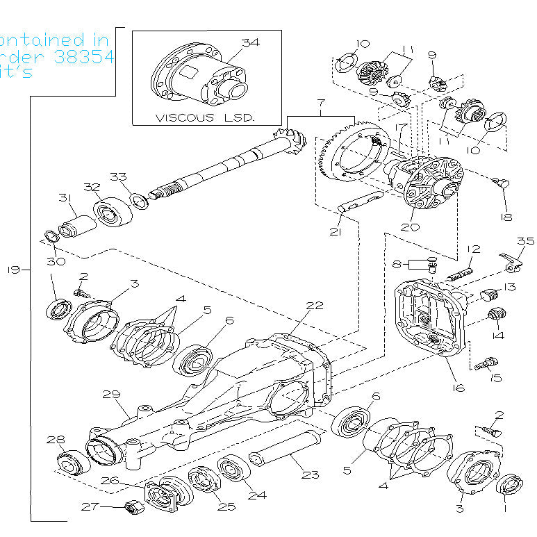 Subaru Rear Diff O-Ring
