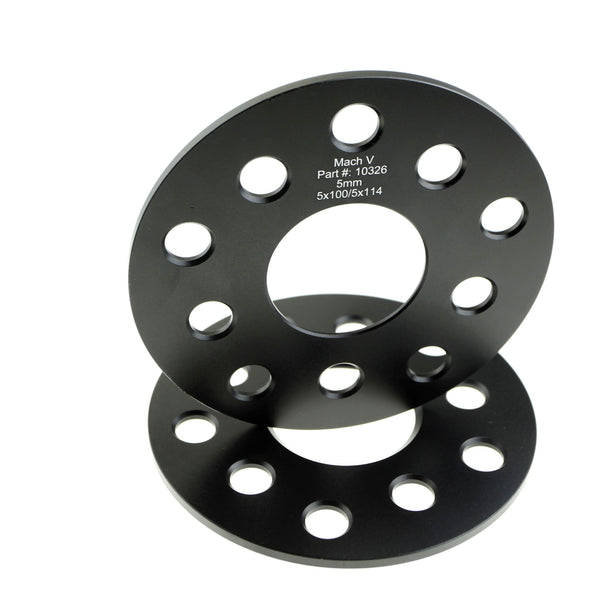 CTM 1.25" Hubcentric Wheel Adapters/Spacers - 5x4.5" (5x115mm) 70.1mm Bore - Pair For NSX, S2000 & More