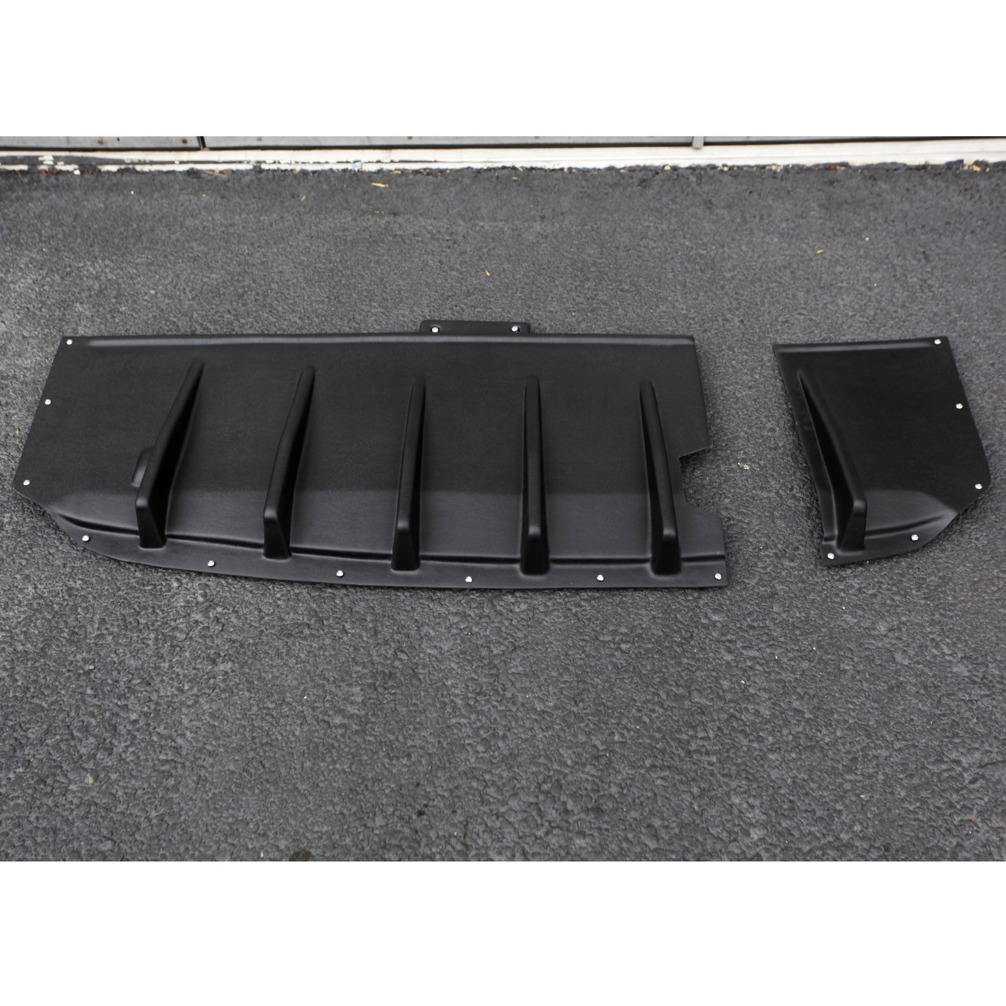 HT Autos Two-Piece Rear Diffuser 2002-2007 WRX/STI Sedan 