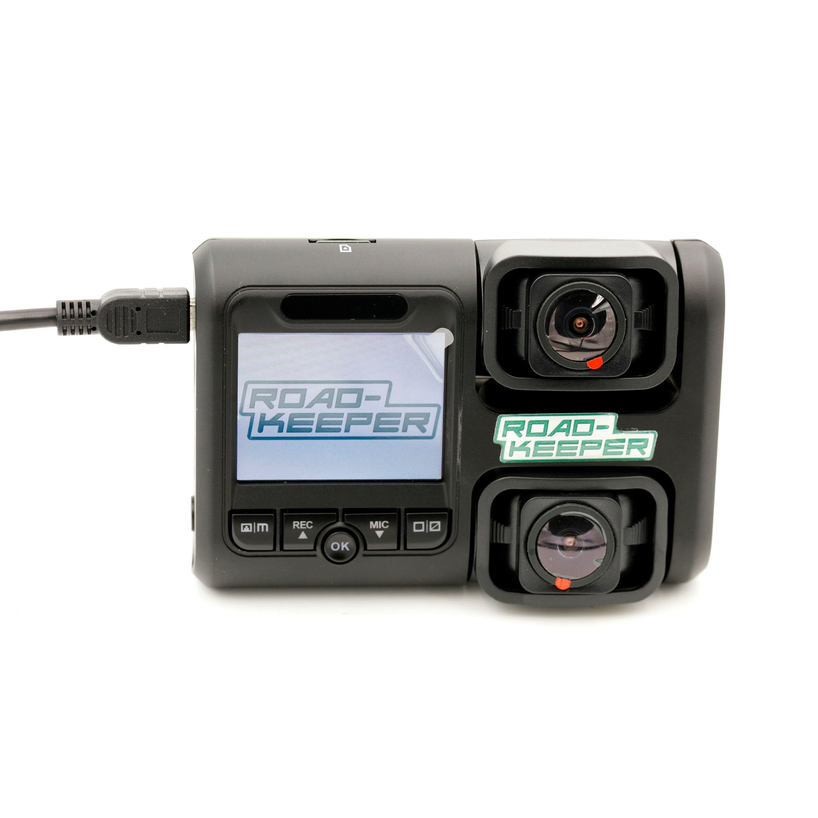 Road-Keeper Dual-HD Dash Cam/Video Logger