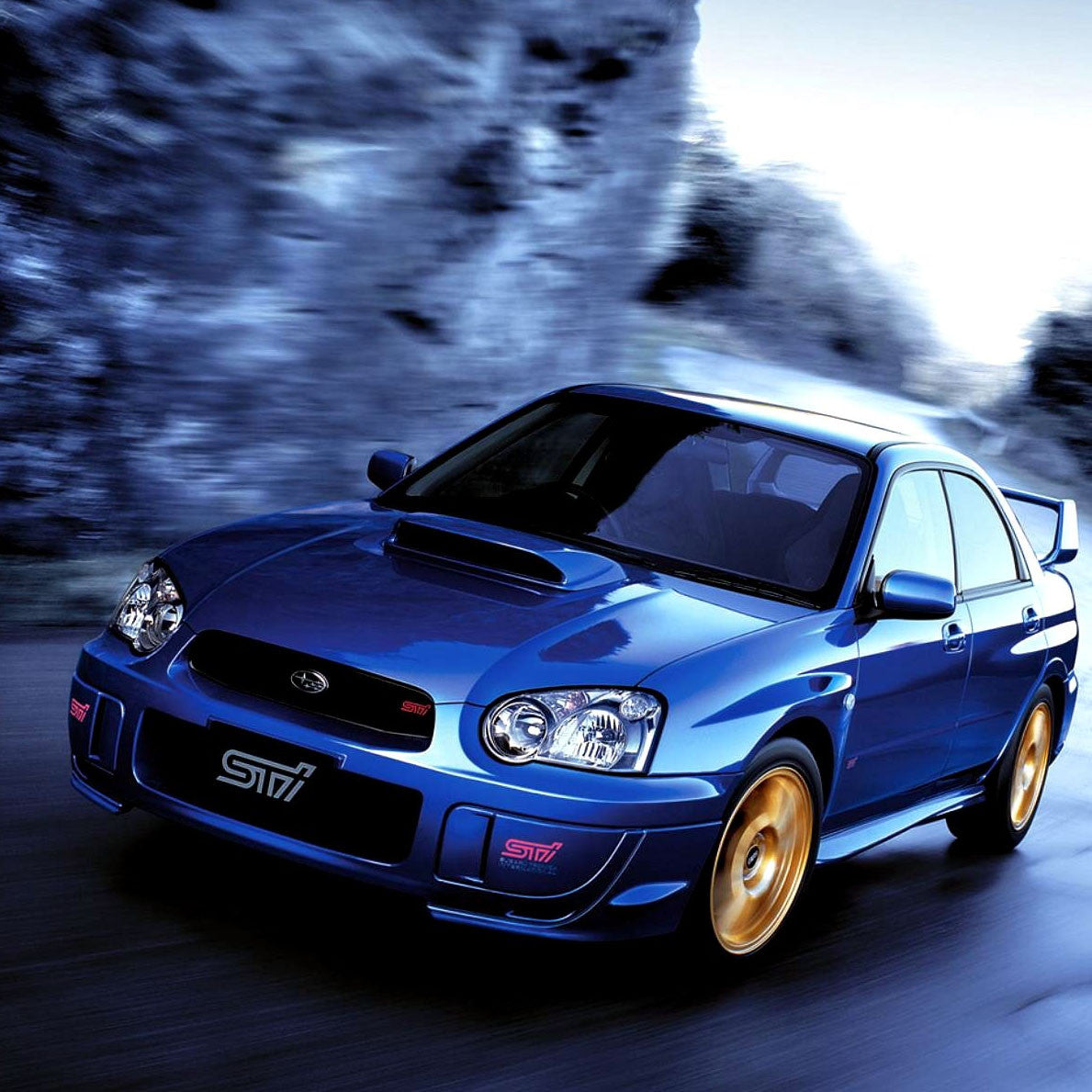 STi Fog Lamp Covers 2004-2005 WRX/STI