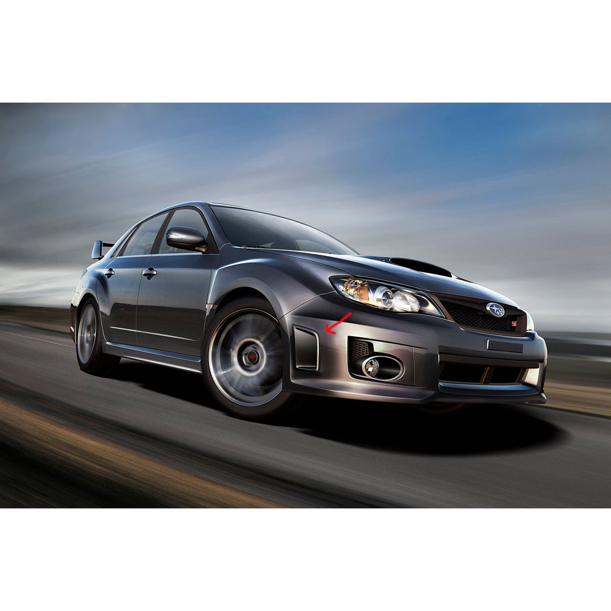 Bumper Vents 2011-2014 WRX and 2008-2014 STI