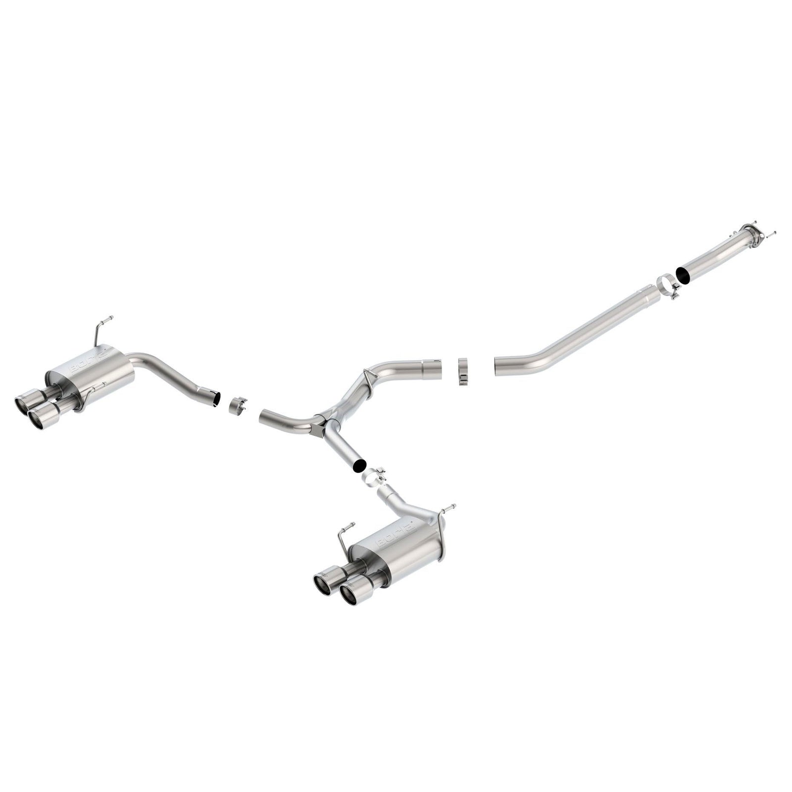 Borla S-Type Cat-Back Exhaust 2015-2021 WRX/STI