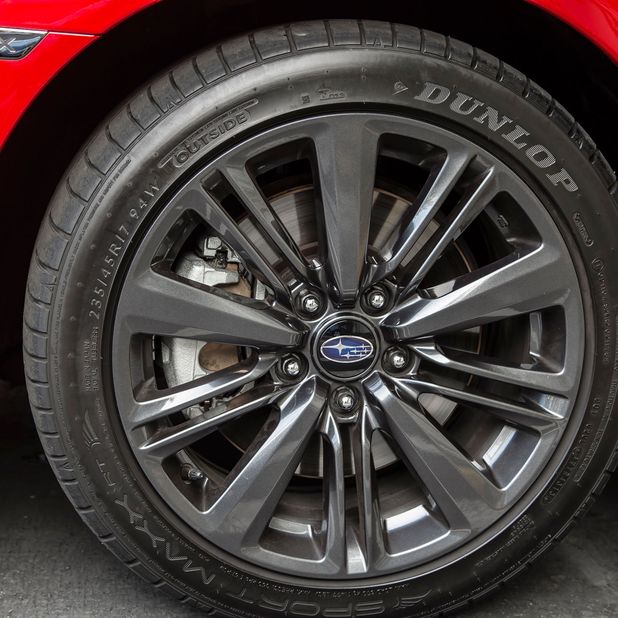 Subaru OEM 17x8" Wheel 2015 WRX