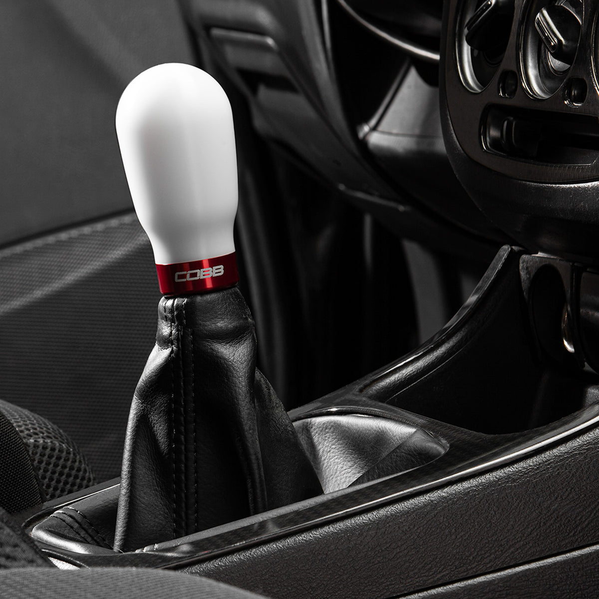 Cobb 5-Speed Tall Weighted Delrin Shift Knob