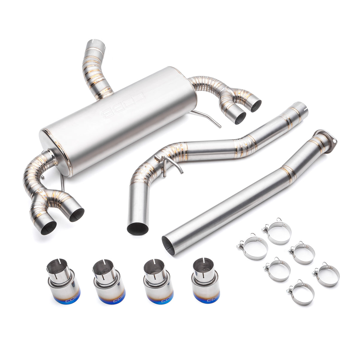 Cobb Titanium Catback Exhaust 2008-2014 STI Hatch/2011-2014 WRX Hatch