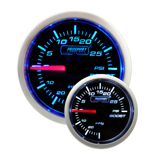 Prosport Performance Series Electric Boost Gauge - 52mm