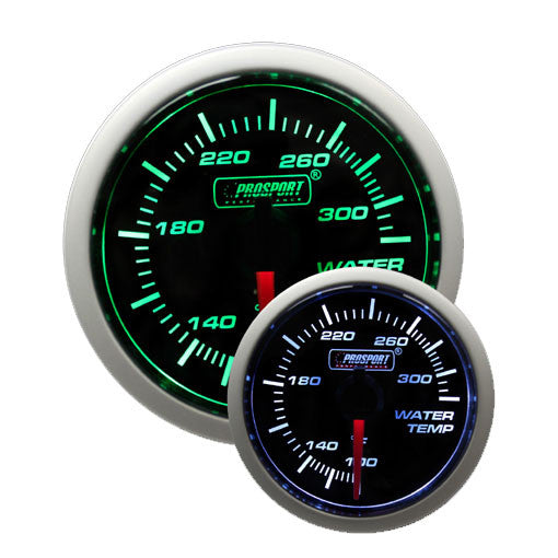 Prosport Performance Series Water Temp Gauge - 52mm
