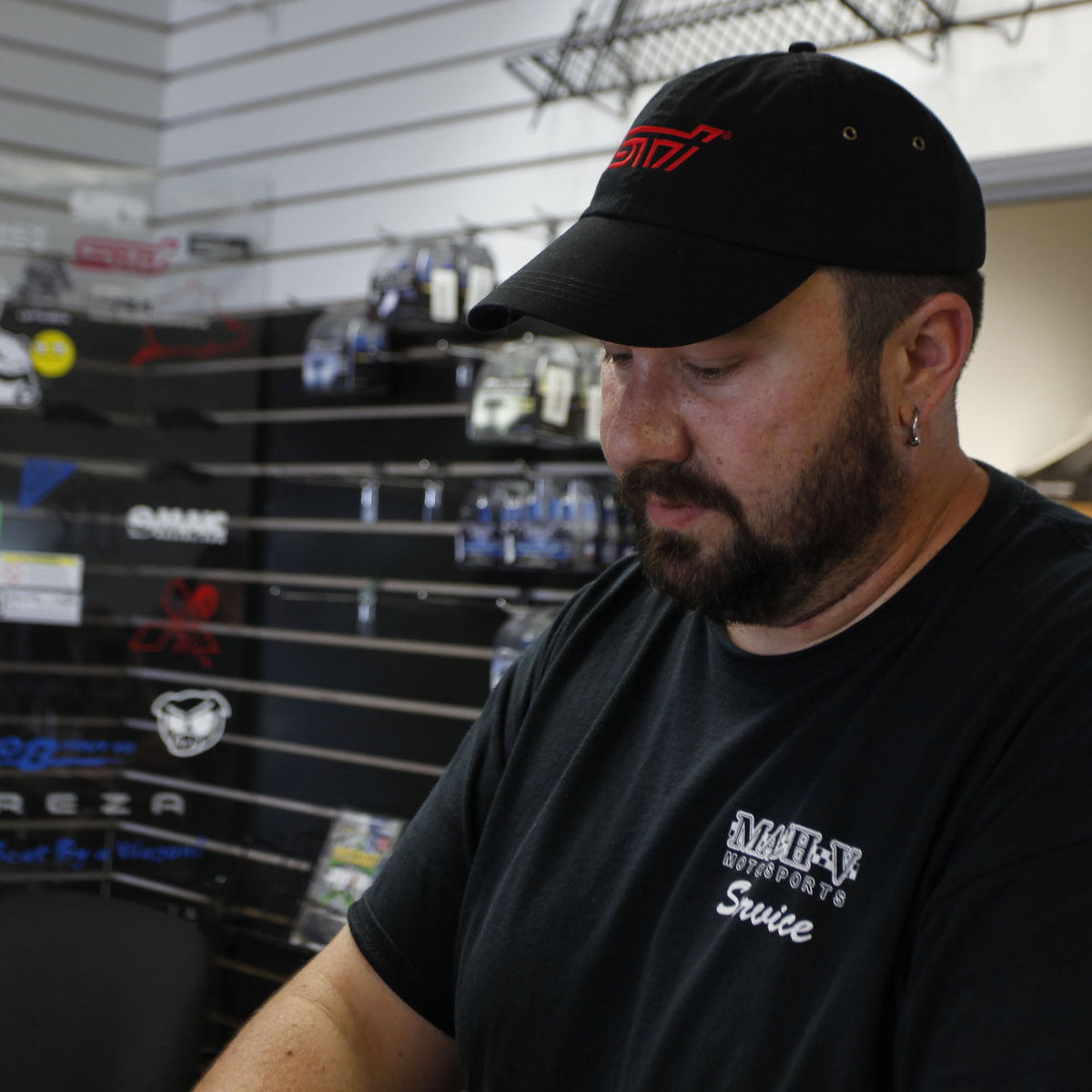 STi Hat on Mach V Matt