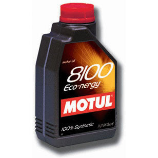 Motul 8100 Eco-nergy 5W30 Motor Oil One-Liter Bottle