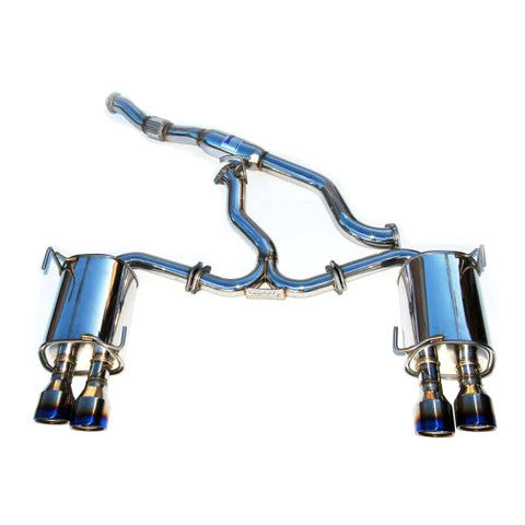 Invidia Q300 Cat Back Exhaust System 2011 2014 WRX STI Sedan