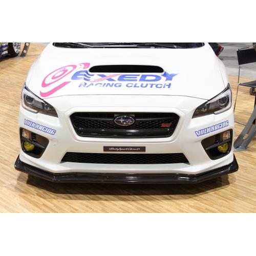 2015 wrx front lip hot sale carbon fiber