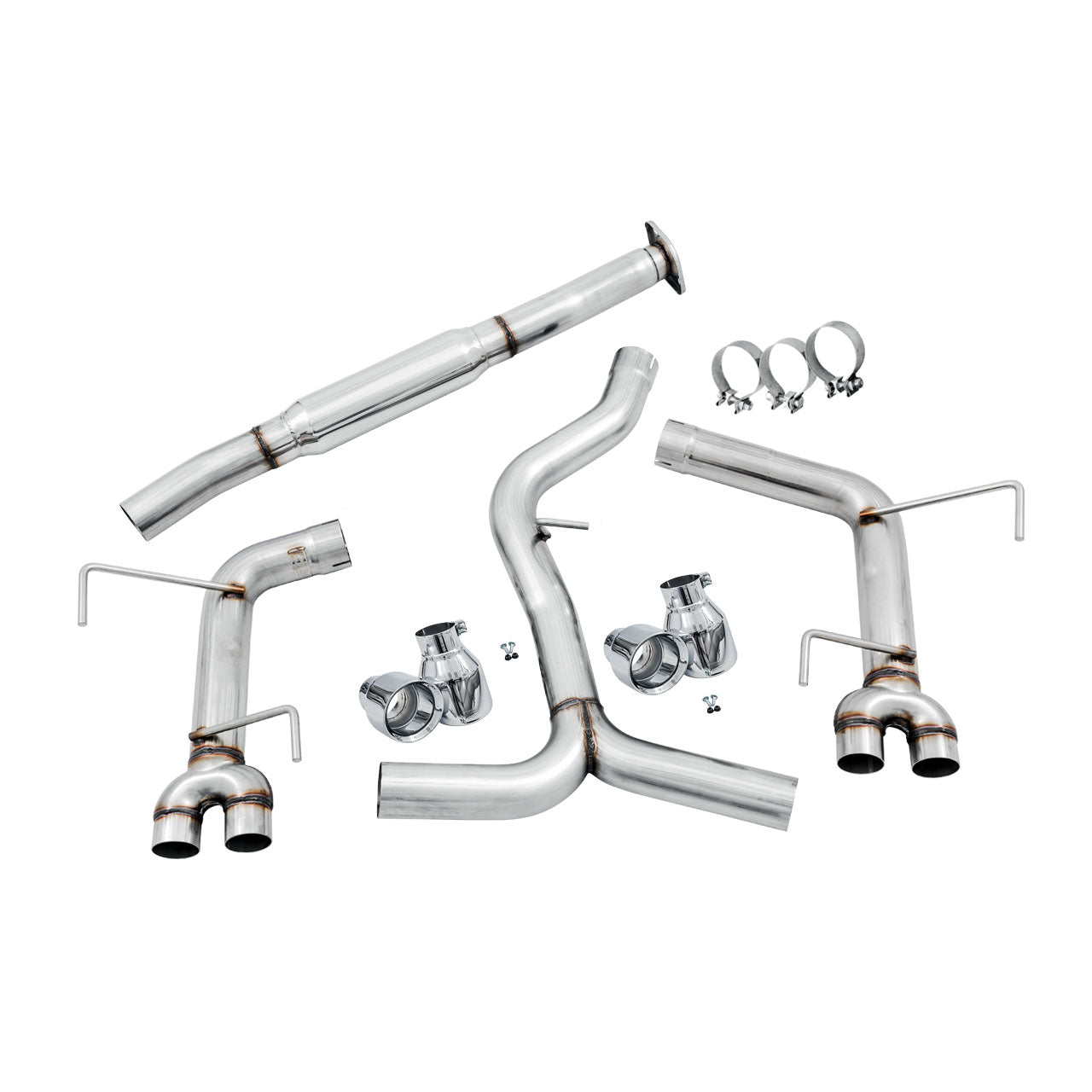 AWE Tuning Cat-Back Exhaust Track Edition for 2003-05 Audi S4 [B6]