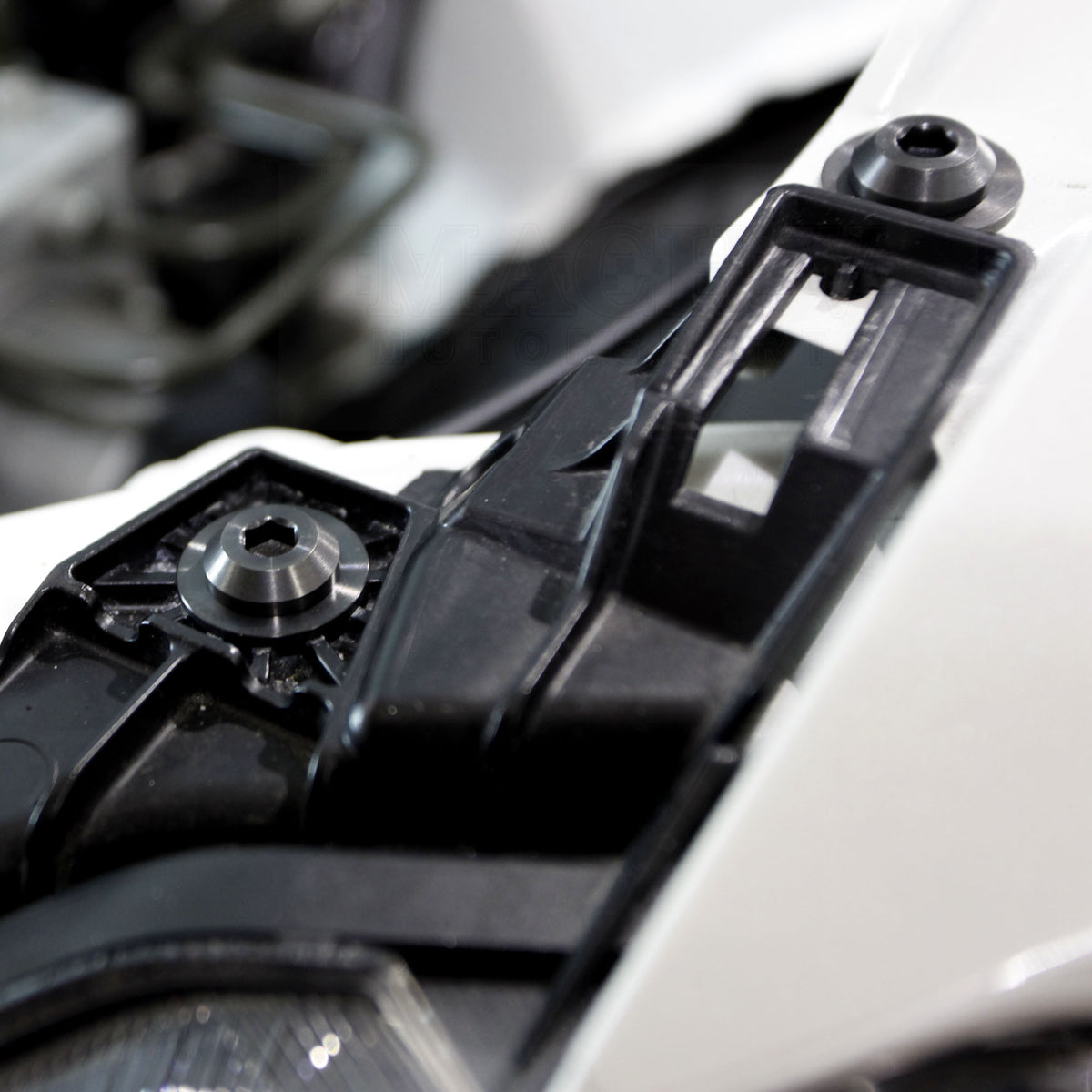 Black Ti fasteners on BRZ