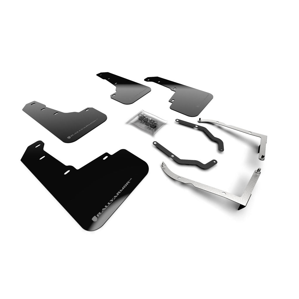 Recambo Mud Flap Set Front Compatible With VW Touareg II, R-LINE