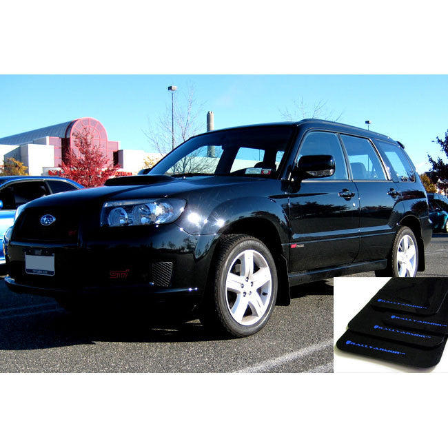 Rally Armor UR Mud Flaps Blue Logo