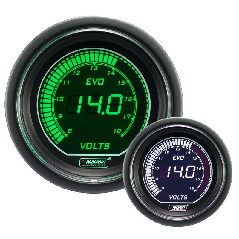 Prosport Evo Electrical Volt Gauge