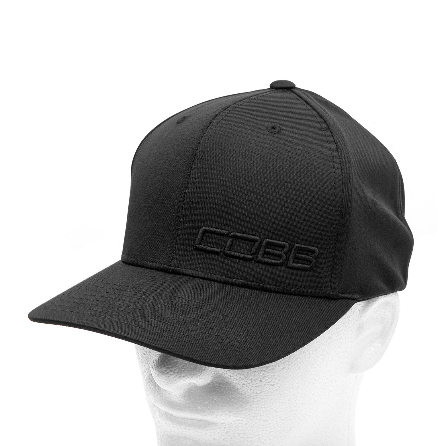 COBB Black Logo Snapback Cap